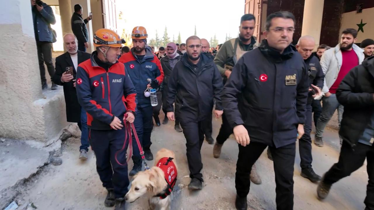 AFAD, Sednaya Hapishanesi'nde çalışmalarına devam ediyor