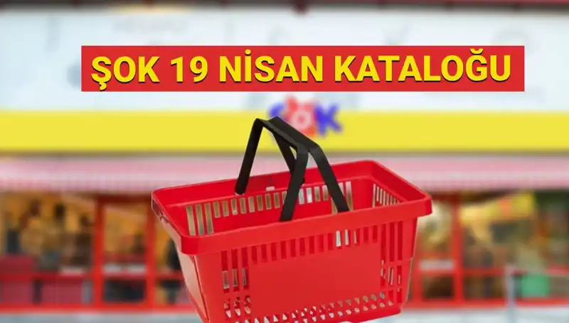 ŞOK Aktüel Kataloğu 19 Nisan'da Bütçe Dostu Ürünler Sunuyor!
