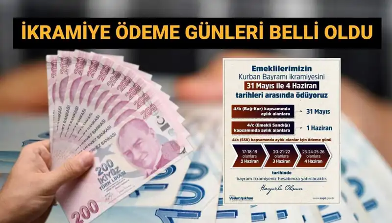 Emekli Bayram İkramiyeleri Ne Zaman Hesaplara Geçecek? Detaylar Burada!