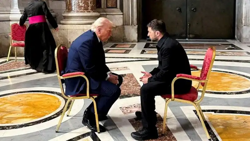 Zelenski'nin Trump Açıklaması: Vatikan'daki Görüşme Tarihe Geçti!
