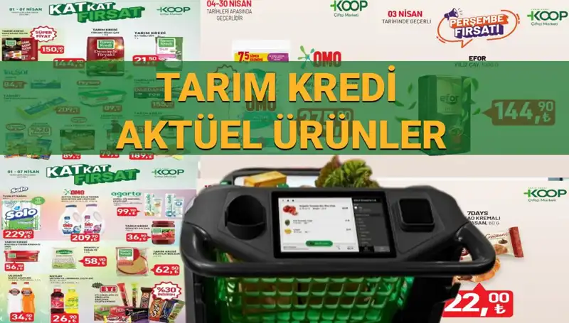 Tarım Kredi Marketleri 4-7 Nisan İndirimleriyle Araçlarınızı Doldurun!