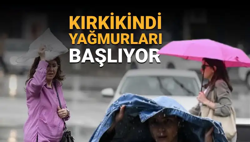 Kırkikindi Yağmurları Geliyor: Hafta Sonu Hava Durumu Ne Olacak?
