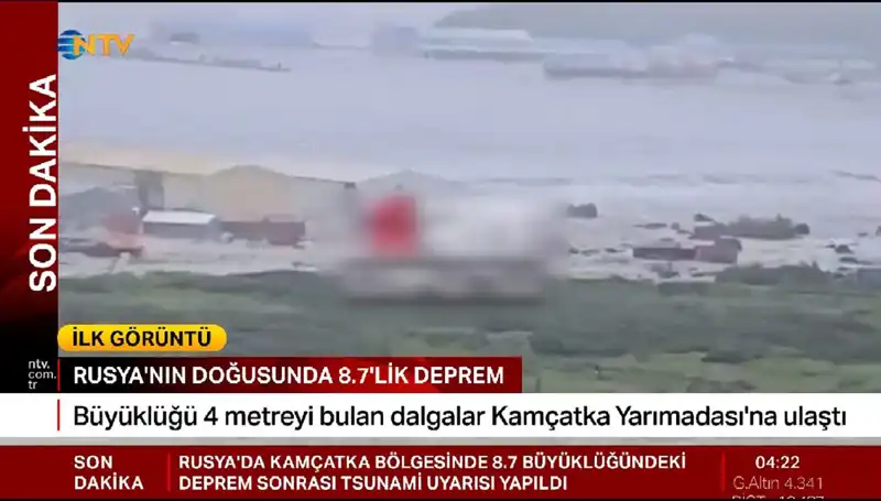 Tsunami Dalgaları Kamçatka Kıyılarına Ulaştı: Tehlike ve Uyarılar Artıyor!