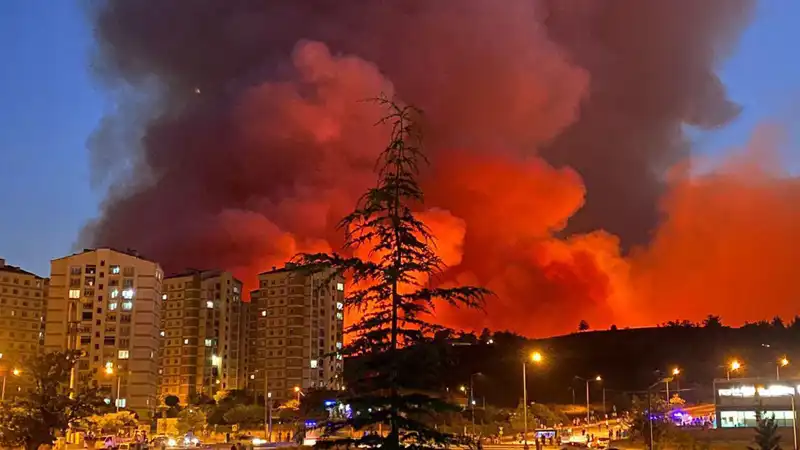 Bursa'da Yangın Alarmı: Şehir Savaş Alanına Döndü!