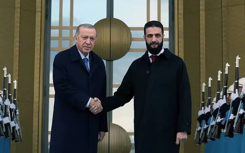 Cumhurbaşkanı Erdoğan, Şara ile Görüşerek Suriye Meselesini Gündeme Getirdi