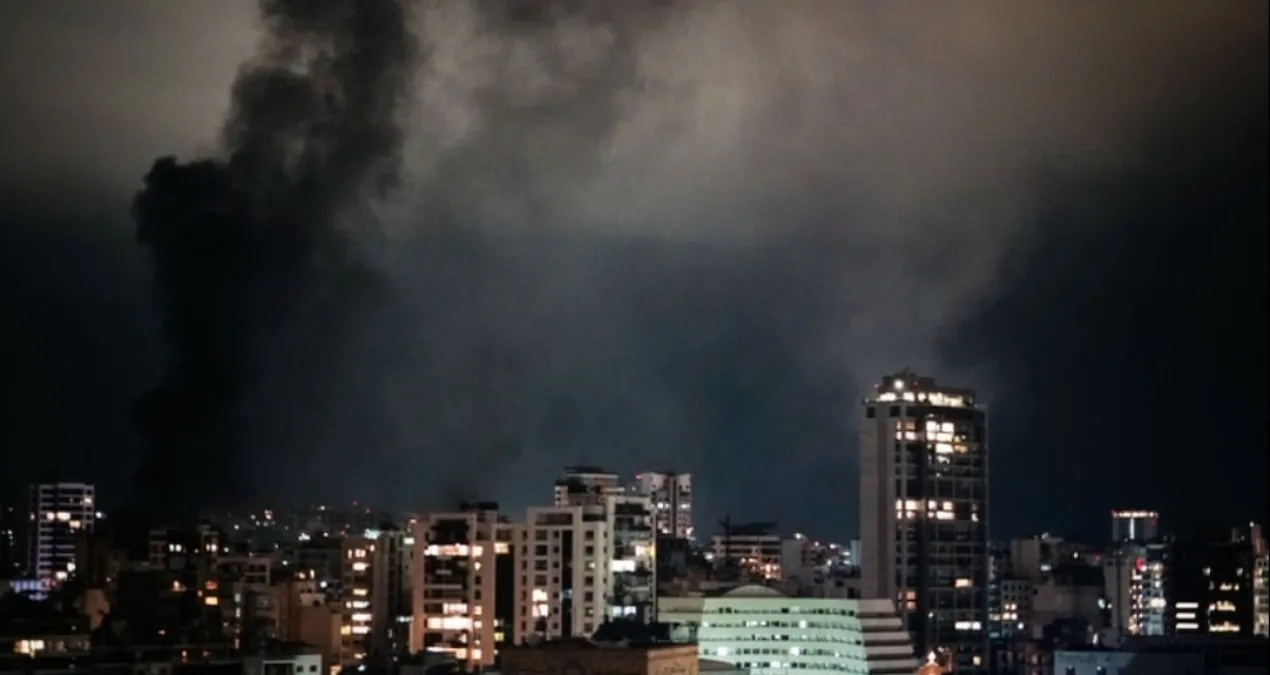 Lübnan’a Dün Gece Hava Saldırısı: Bölgeye Yoğun Bomba Yağdı