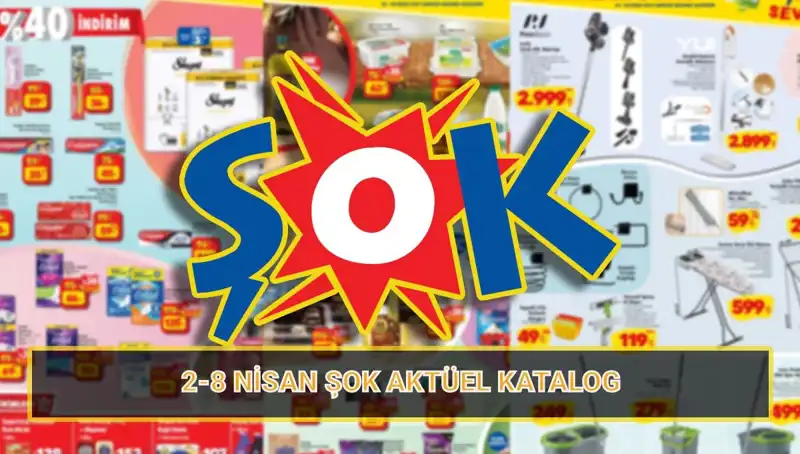 ŞOK Market’te 2-8 Nisan Fırsatları: Temizlik ve Elektrikli Ürünler Kapınıza Geliyor!